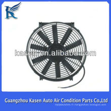 Ventilateur de condensateur 12V / 24V Ventilateur de refroidissement automatique / ventilateur de condensateur de 80 pouces 80w pour universel